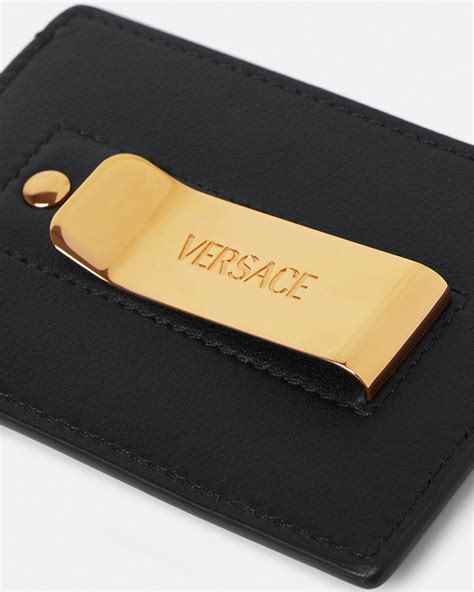 versace medusa cardholder|why does Versace use medusa.